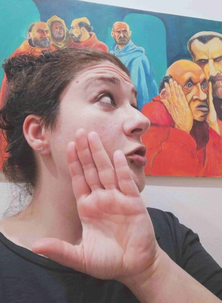 AUTORITRATTO - alessandra dellanna peccarisi chi è - biografia - artisti italiani contemporanei - artisti emergenti italia